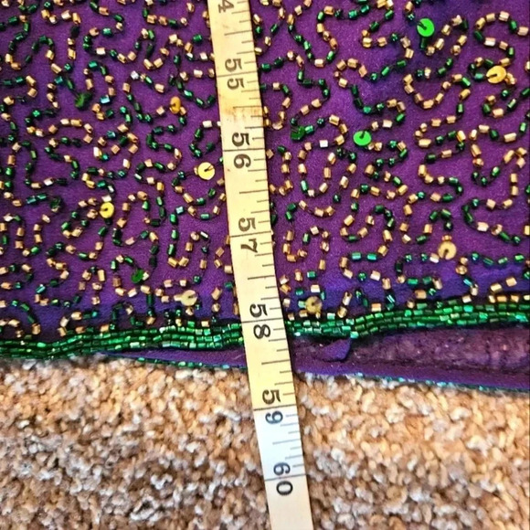 Scala purple sequined backless gown - Picture 13 of 16